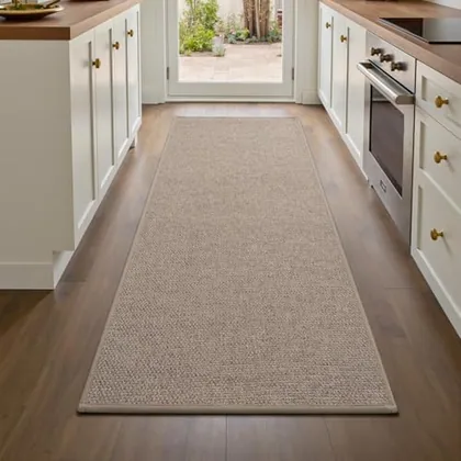 Resare 17 x 70 in kitchen runner, beige